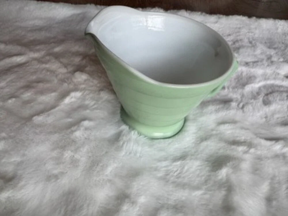 Mint Green Pastel Green Vintage Coffee Tea Creamer Pitcher Nostalgic Kitchen